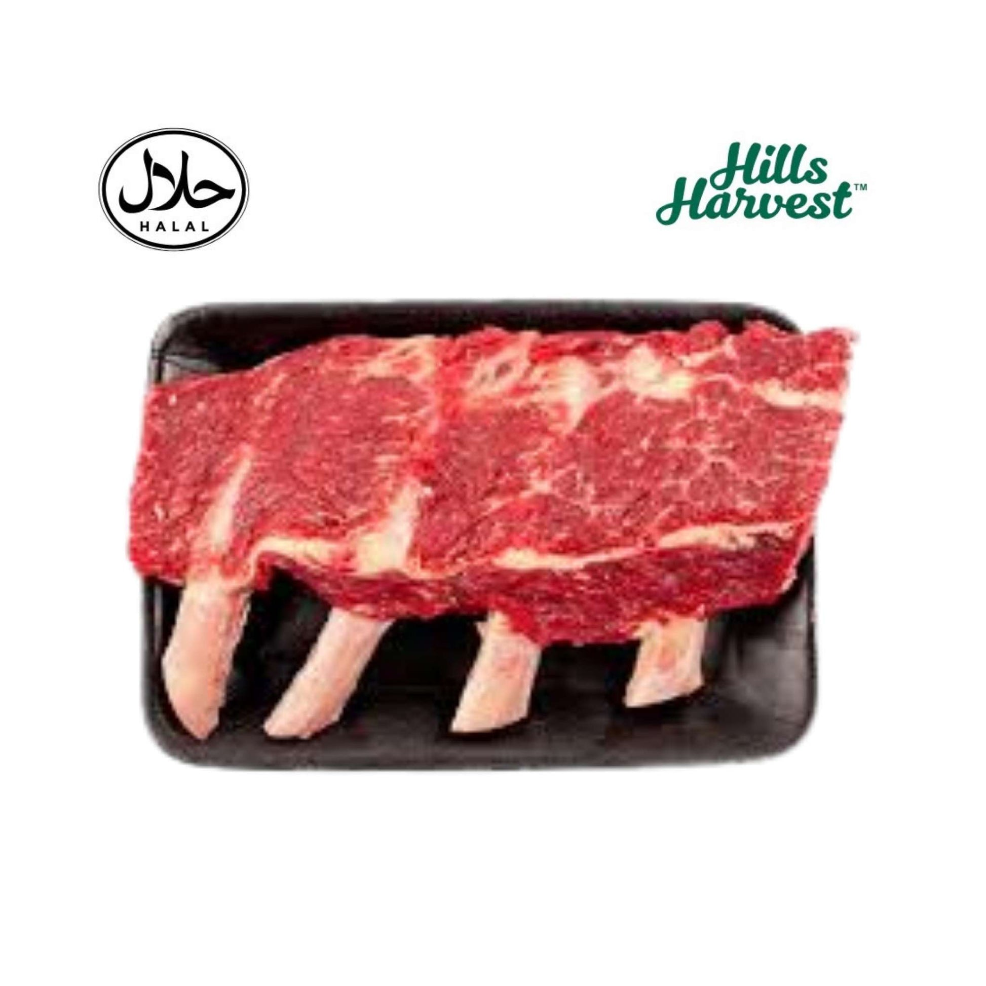 Halal beef ribs â€“ Hills Harvest