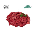 Halal beef stir fry raw per kg â€“ Hills Harvest