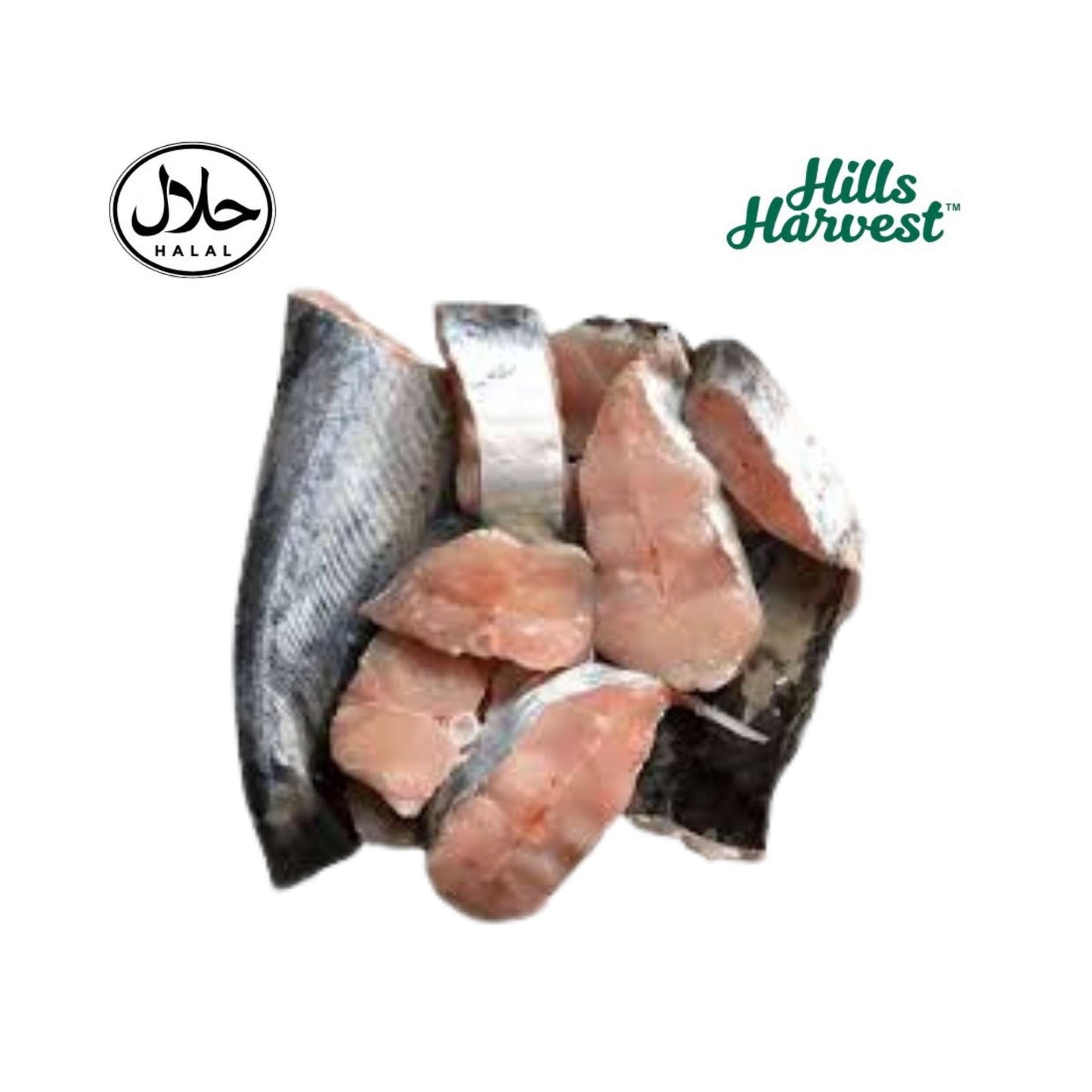 Halal boal fish bhuna per piece â€“ ready-made curry from Hills Harvest