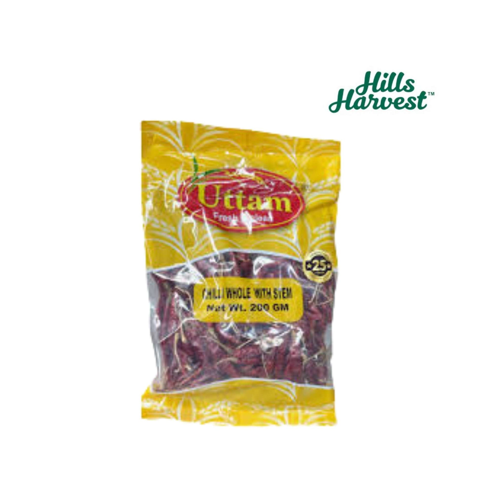 Dry Chilli Whole (Uttam) â€“ Bangladeshi spice from Hills Harvest