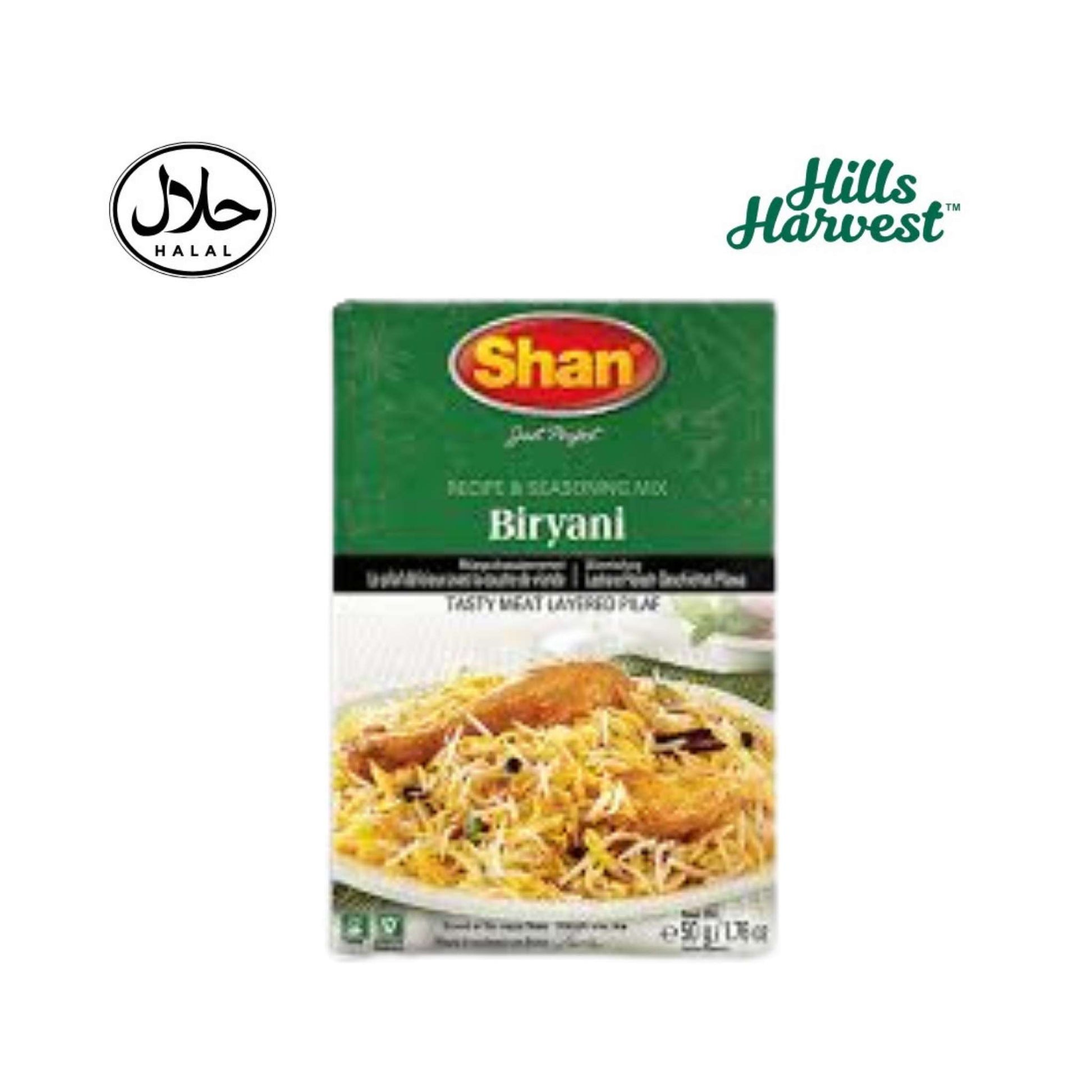 Shan Biryani Mix â€“ biryani masala from Hills Harvest