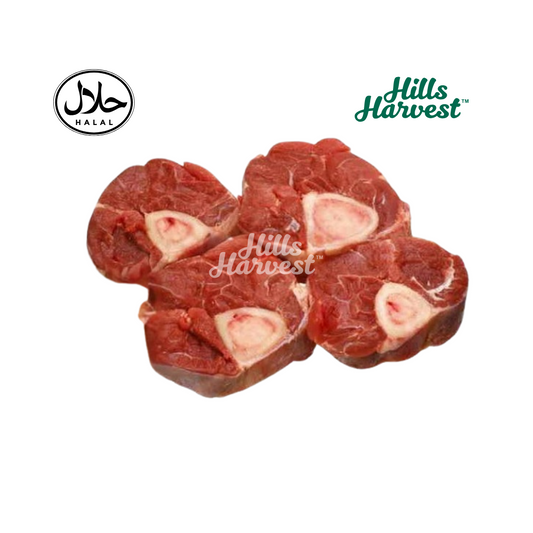 Halal beef osso bucco per kg â€“ Hills Harvest
